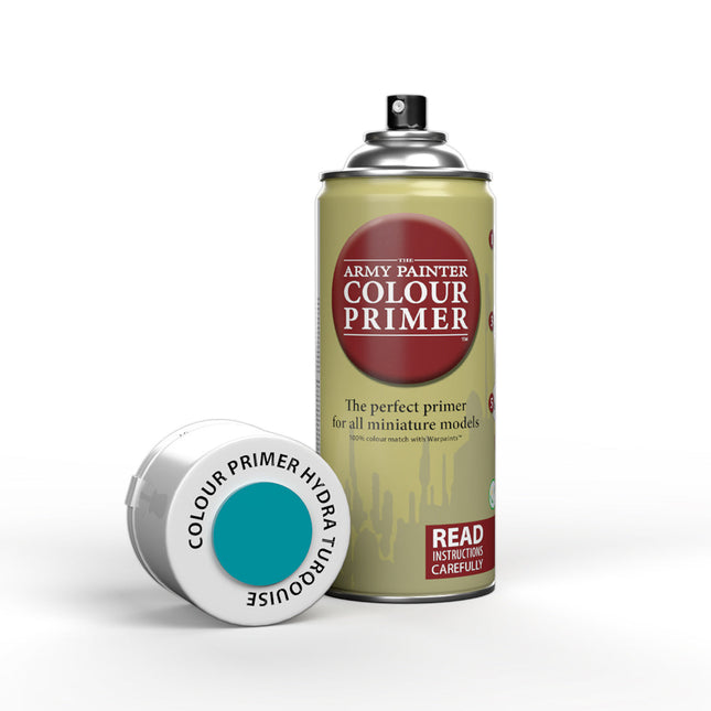 The Army Painter CP3033S Hydra Turquoise colour primer spray can