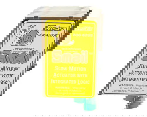 Circuitron 800-6200TB | Smail Slow Motion Switch Machine w Terminal Block | Multi Scale - Squeaky's Trains