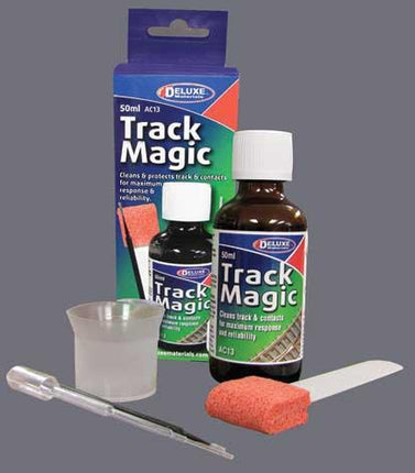 Deluxe Materials AC13 | Track Magic Liquid Track Cleaner | Multi Scale - Squeaky's Trains