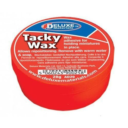 Deluxe Materials AD29 | Tacky Wax | Multi Scale - Squeaky's Trains