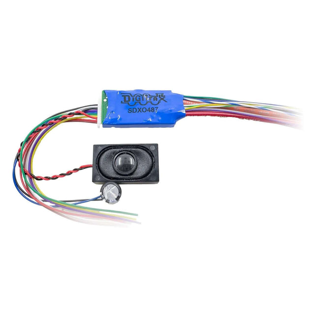 Digitrax SDXO487 | High-Capacity Sound Decoder | Multi Scale - Squeaky's Trains