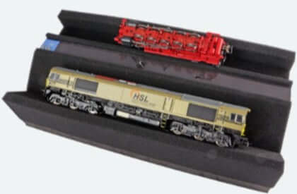 ESU 41010 | Premium Foam Train Service Tray | 328x 166 x 68 mm | With magnetic storage recess | HO Scale - Squeaky's Trains