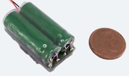 ESU 54672 | PowerPack Maxi for LokSound L V4.0, LokSound V4.0, LokSound 5 L and LokSound 5, LokPilot 5 and LokPilot 5 L 2x 5F/2.7V | Multi Scale - Squeaky's Trains