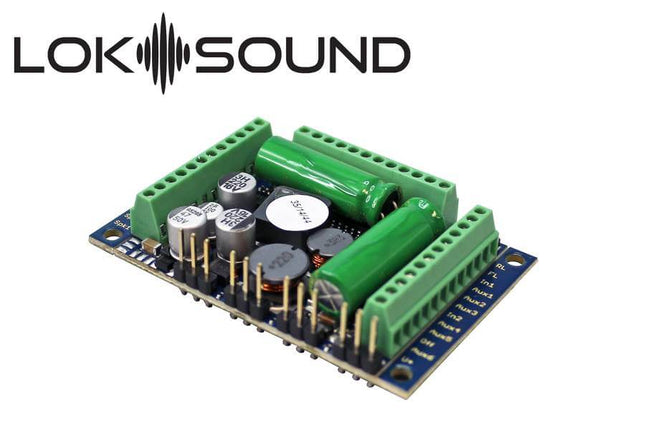 ESU 58513 | LokSound 5 XL DCC-MM-SX-M4 Multi-Prototcol Sound and Control Decoder - 4A for G Scale, Screw Terminals | G Scale - Squeaky's Trains