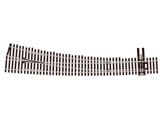 Peco SL-8376 Code 83 #7 Curved Turnout, Right Hand, Insulfrog, HO scale