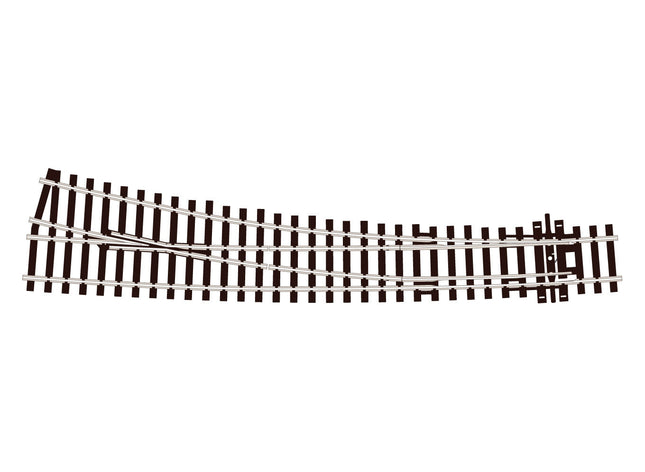Peco SL-86 Code 100 Curved Double Radius Turnout, Right Hand, Insulfrog, HO scale