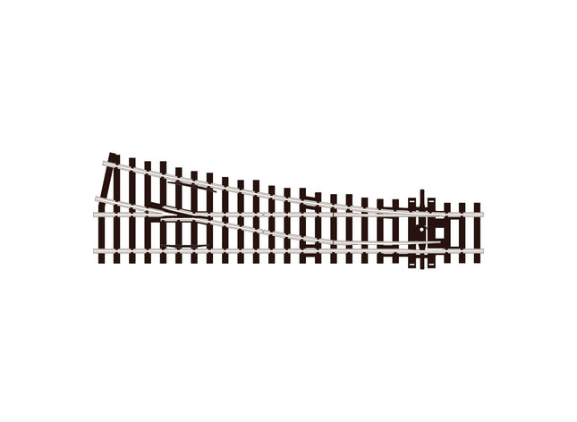 Peco SL-91 Code 100 Small Radius Turnout, Right Hand, Insulfrog, HO scale