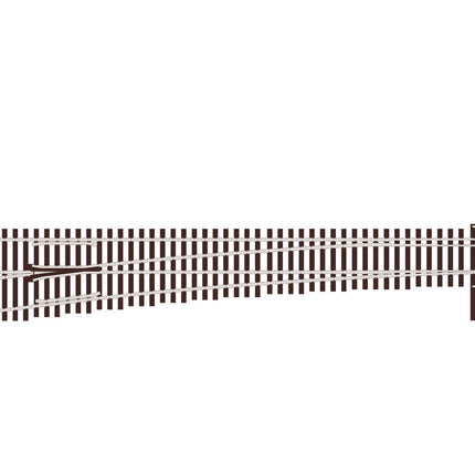 Peco SL-U7082 Code 70 #8 Turnout, Left Hand, Unifrog, HO scale
