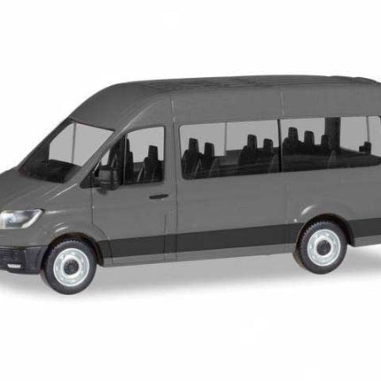 Herpa Models 094252 | Volkswagen Crafter High-Roof Passenger Van - Assembled | HO Scale - Squeaky's Trains