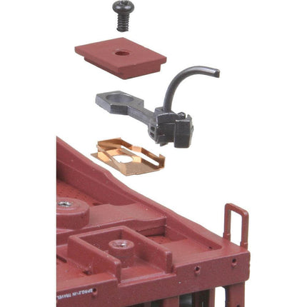 Kadee 12 | Bulk Pack 20 pair #58 Scale Metal Couplers - Medium (9/32") Centerset Shank | HO Scale - Squeaky's Trains