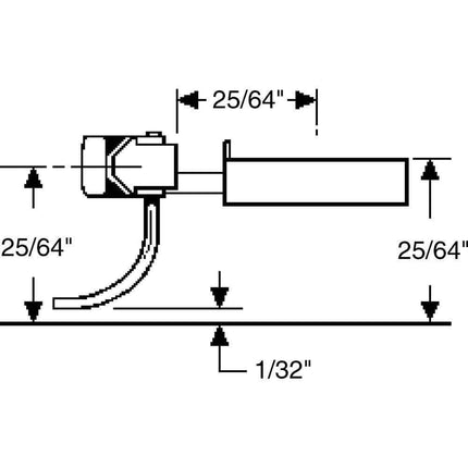 Kadee 141 | 140-Series Whisker® Metal Couplers with Gearboxes - Long (25/64") Underset Shank | HO Scale - Squeaky's Trains