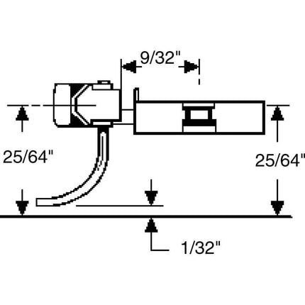 Kadee 147 | 140-Series Whisker® Metal Couplers with Gearboxes - Medium (9/32") Underset Shank | HO Scale - Squeaky's Trains