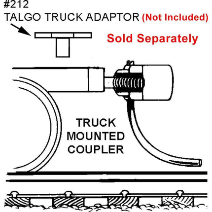 Kadee 147 | 140-Series Whisker® Metal Couplers with Gearboxes - Medium (9/32") Underset Shank | HO Scale - Squeaky's Trains