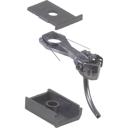 Kadee 158 | Whisker® Scale Metal Couplers with Gearboxes - Medium (9/32") Centerset Shank | HO Scale - Squeaky's Trains