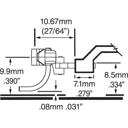 Kadee 19 | NEM 362 European-Style Couplers - Long (10.67mm , .420 inch , 27/64") | HO Scale - Squeaky's Trains
