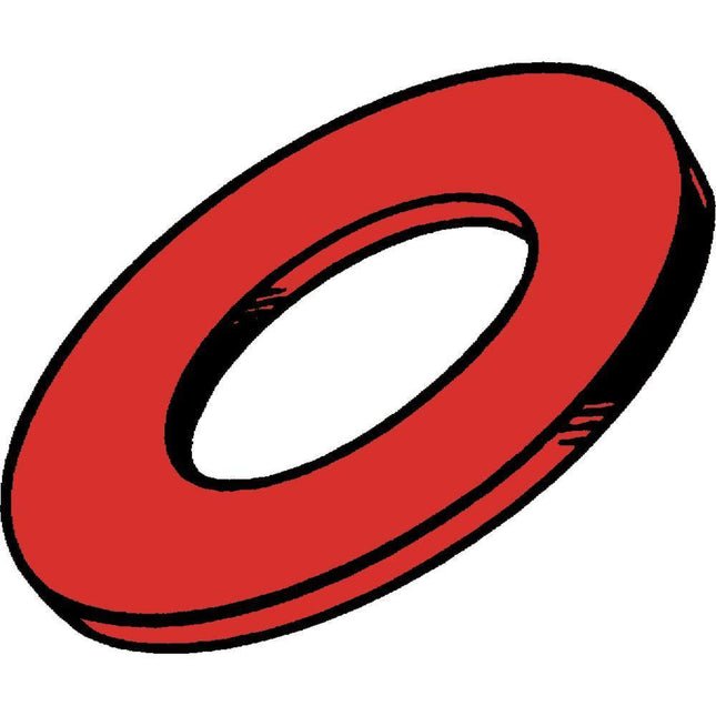 Kadee 208 | Red Insulating Fiber Washers .015in Thick - Squeaky's Trains