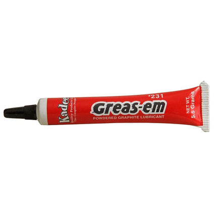 Kadee 231 | Greas-em Dry Graphite Lubricant 5.5 gram tube - Squeaky's Trains