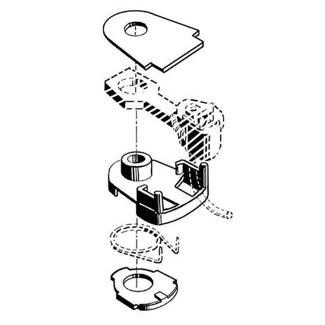 Kadee 233 | 30-Series Gearboxes & Lids | HO Scale - Squeaky's Trains