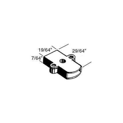 Kadee 234 | Short Shank Coupler Plastic Gearboxes & Lids | HO Scale - Squeaky's Trains