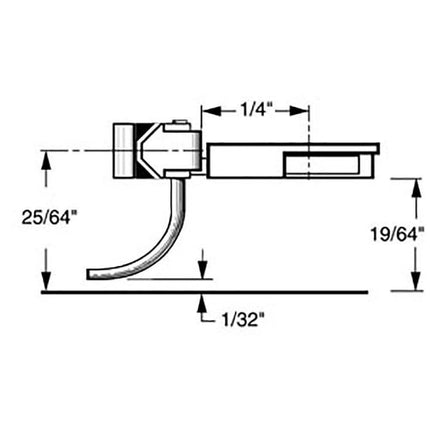 Kadee 24 | 20-Series Plastic Couplers with Gearboxes - Short (1/4") Underset Shank | HO Scale - Squeaky's Trains
