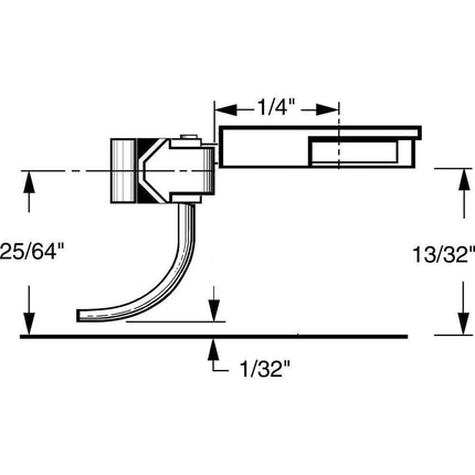 Kadee 25 | 20-Series Plastic Couplers with Gearboxes - Short (1/4") Overset Shank | HO Scale - Squeaky's Trains