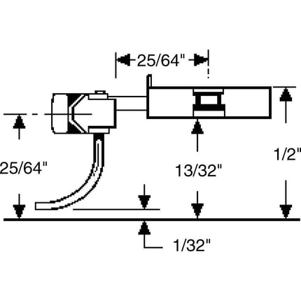 Kadee 29 | 20-Series Plastic Couplers with Gearboxes - Long (25/64") Overset Shank | HO Scale - Squeaky's Trains