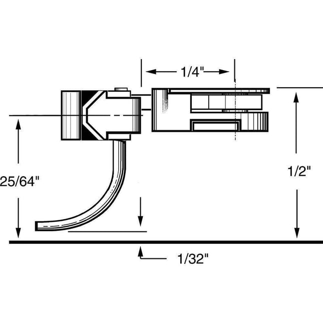 Kadee 35 | 30-Series Plastic Couplers with Gearboxes - Short (1/4") Overset Shank - Squeaky's Trains