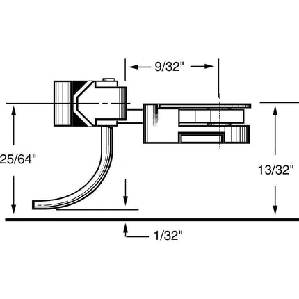Kadee 37 | 30-Series Plastic Couplers with Gearboxes - Medium (9/32") Underset Shank - Squeaky's Trains