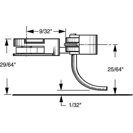 Kadee 37 | 30-Series Plastic Couplers with Gearboxes - Medium (9/32") Underset Shank - Squeaky's Trains