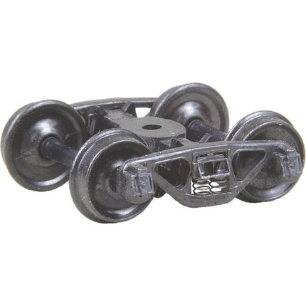 Kadee 504 | A.S.F.® Ride Control® 50 Ton Trucks with 33" Smooth Back Wheels - Metal Fully Sprung (HO Scale) - Squeaky's Trains