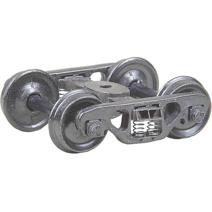 Kadee 518 | Barber® S-2 70-Ton Roller Bearing Trucks with 33" Smooth Back Wheels - Metal Fully Sprung (HO Scale) - Squeaky's Trains
