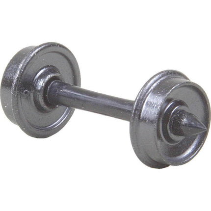 Kadee 524 | 28" Diameter Smooth Back Metal Code 110 Wheels - Freight and Passenger (HO Scale) - Squeaky's Trains