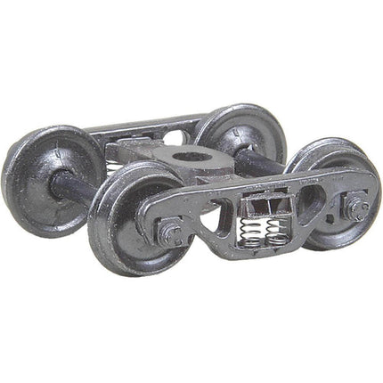 Kadee 558 | Barber® S-2 70-Ton Roller Bearing Self Centering Trucks with 33" Smooth Back Wheels - Metal Fully Sprung (HO Scale) - Squeaky's Trains