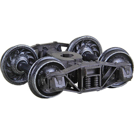 Kadee 561 | Arch Bar Self Centering Trucks with 33" Ribbed Back Wheels - HGC (HO Scale) - Squeaky's Trains