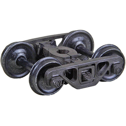 Kadee 582 | Barber - Bettendorf Self Centering Caboose Trucks with 33" Smooth Back Wheels - HGC (HO Scale) - Squeaky's Trains