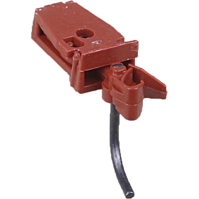 Kadee 712 | Split Shank 3/4 size Old Time Plastic Couplers - Rust | HO Scale - Squeaky's Trains