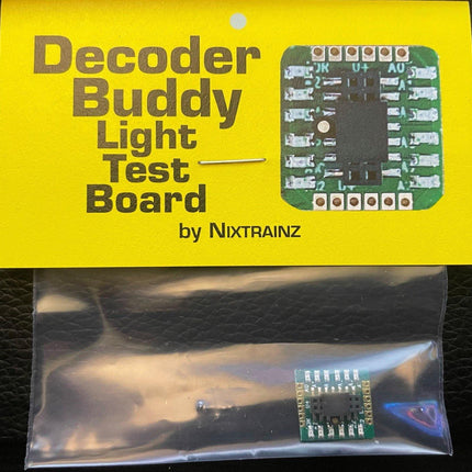 NixTrainz | Decoder Buddy Light Test Board - Squeaky's Trains