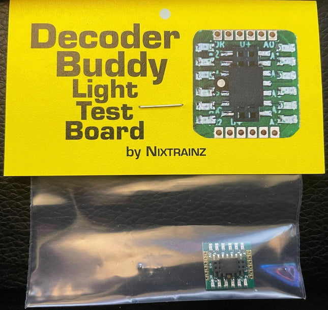 NixTrainz | Decoder Buddy Light Test Board - Squeaky's Trains