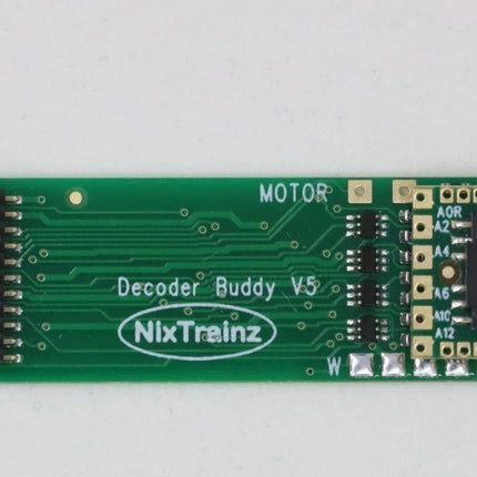 NixTrainz Decoder Buddy V5B | 8 Outputs & LED Ready - Squeaky's Trains