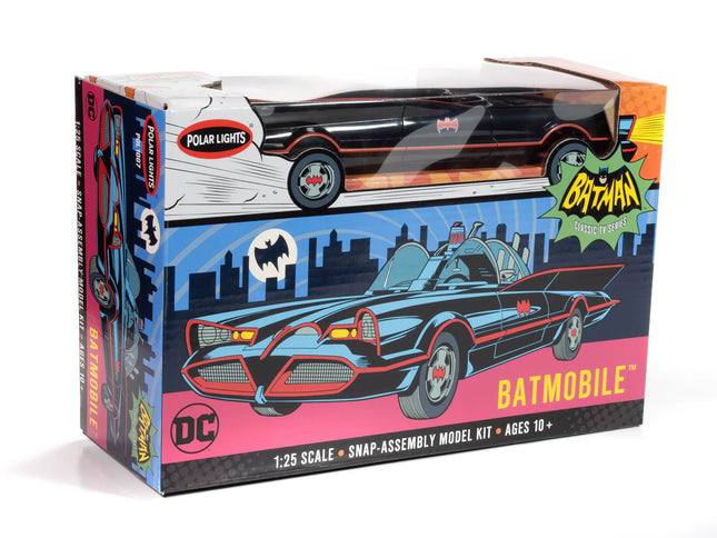 Polar Lights 1007 | TV Batmobile Snap Scale Snap Kit | 1:25 Scale