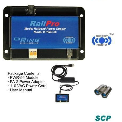 Ring Engineering PWR-56 | RailPro Model Railroad Power Supply - Squeaky's Trains