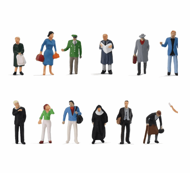 Rock Island Hobby | Standing People | HO Scale - Squeaky's Trains