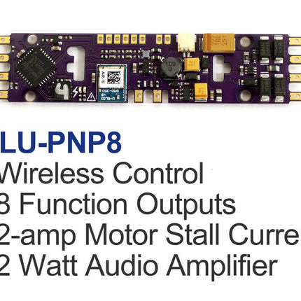 SoundTraxx 885616 | BLU-PNP8 Blunami Baldwin & Others Diesel Sound Decoder | HO Scale - Squeaky's Trains