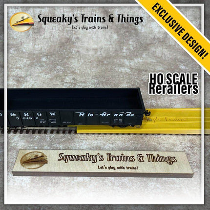 Squeaky's Trains #43 | HO Scale Rerailer | 2 Pack - Squeaky's Trains