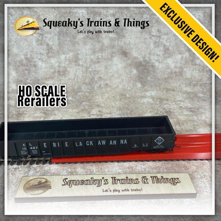 Squeaky's Trains #43 | HO Scale Rerailer | 2 Pack - Squeaky's Trains