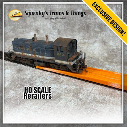 Squeaky's Trains #43 | HO Scale Rerailer | 2 Pack - Squeaky's Trains