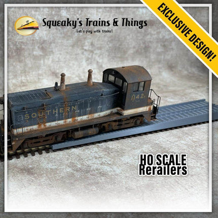 Squeaky's Trains #43 | HO Scale Rerailer | 2 Pack - Squeaky's Trains