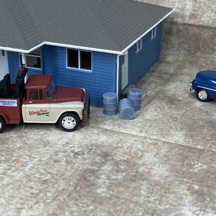 Squeaky's Trains | 55 Gallon Drums | HO Scale - Squeaky's Trains