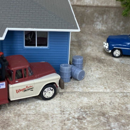 Squeaky's Trains | 55 Gallon Drums | HO Scale - Squeaky's Trains