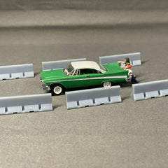 Squeaky's Trains | Temporary Concrete Barriers | HO Scale - Squeaky's Trains